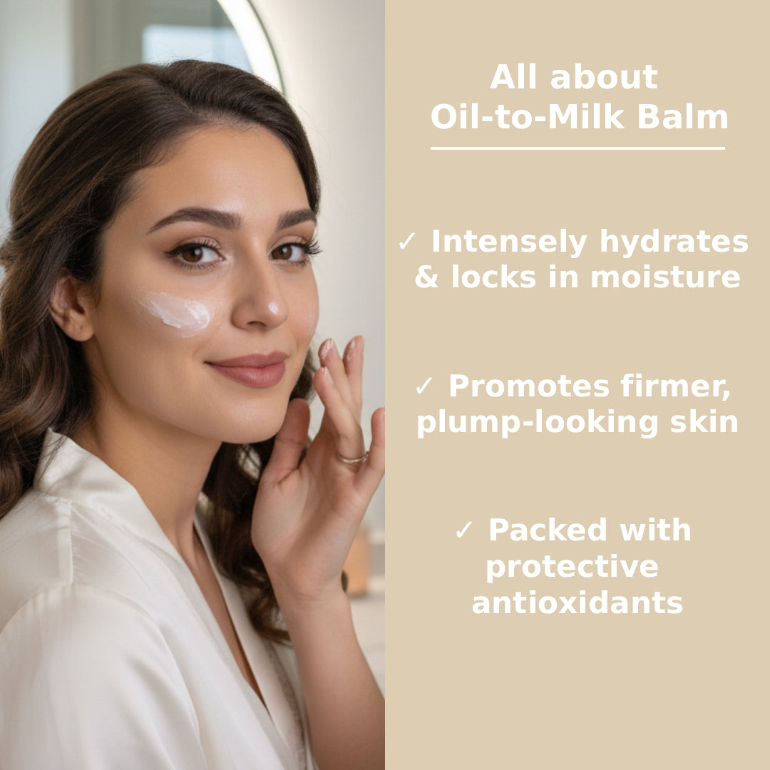 Genovia Oil-to-Milk Balm